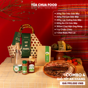 COMBO 4 GIỎ QUÀ TẾT AN KHANG